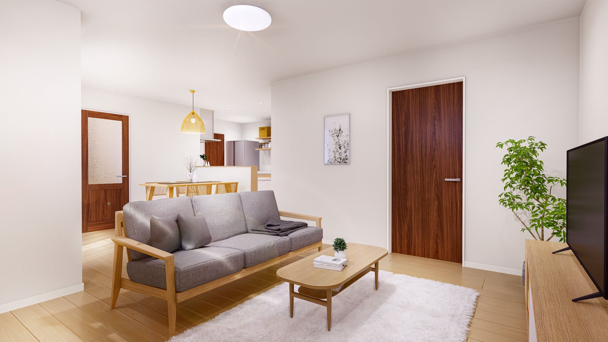 11号地内観パース2