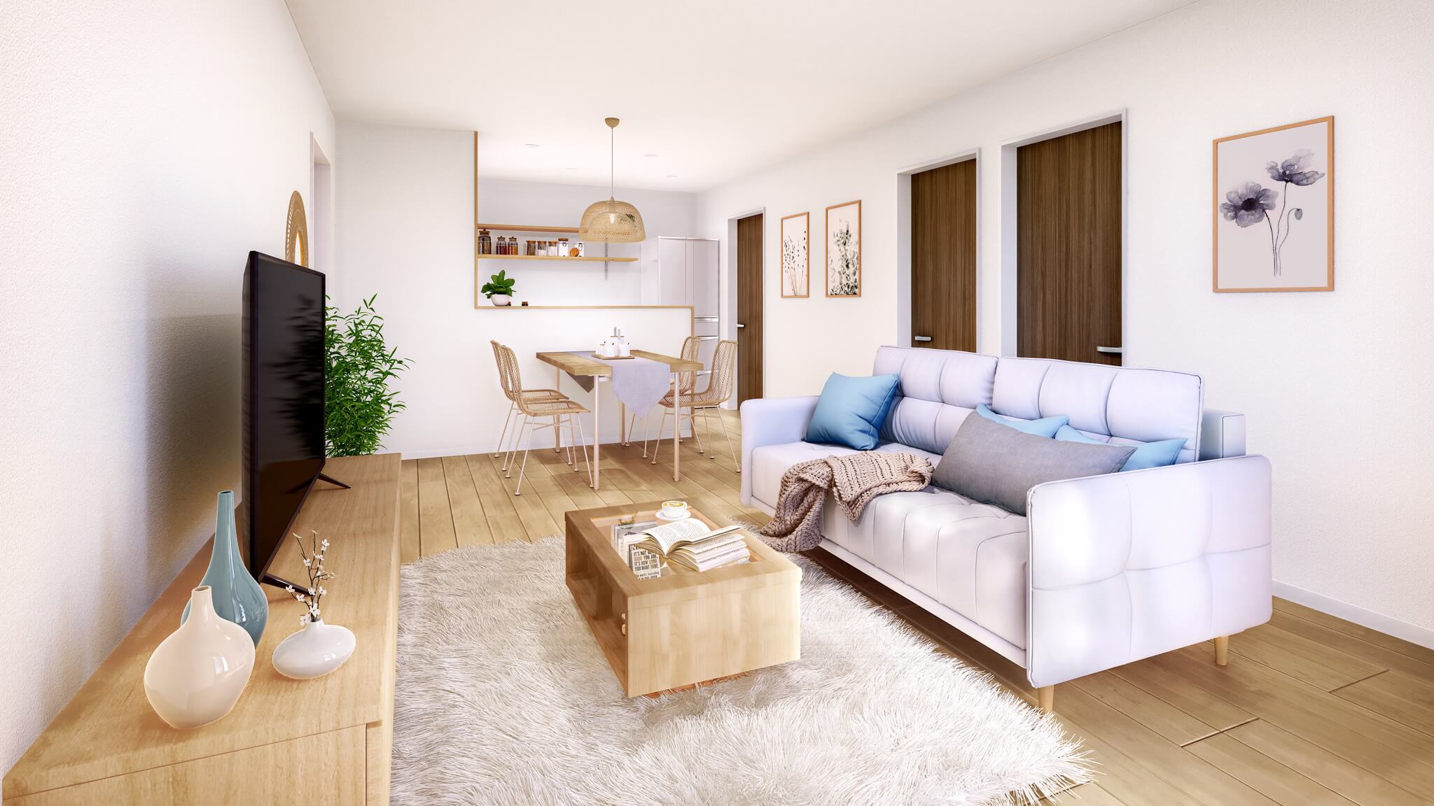 12号地内観パース1