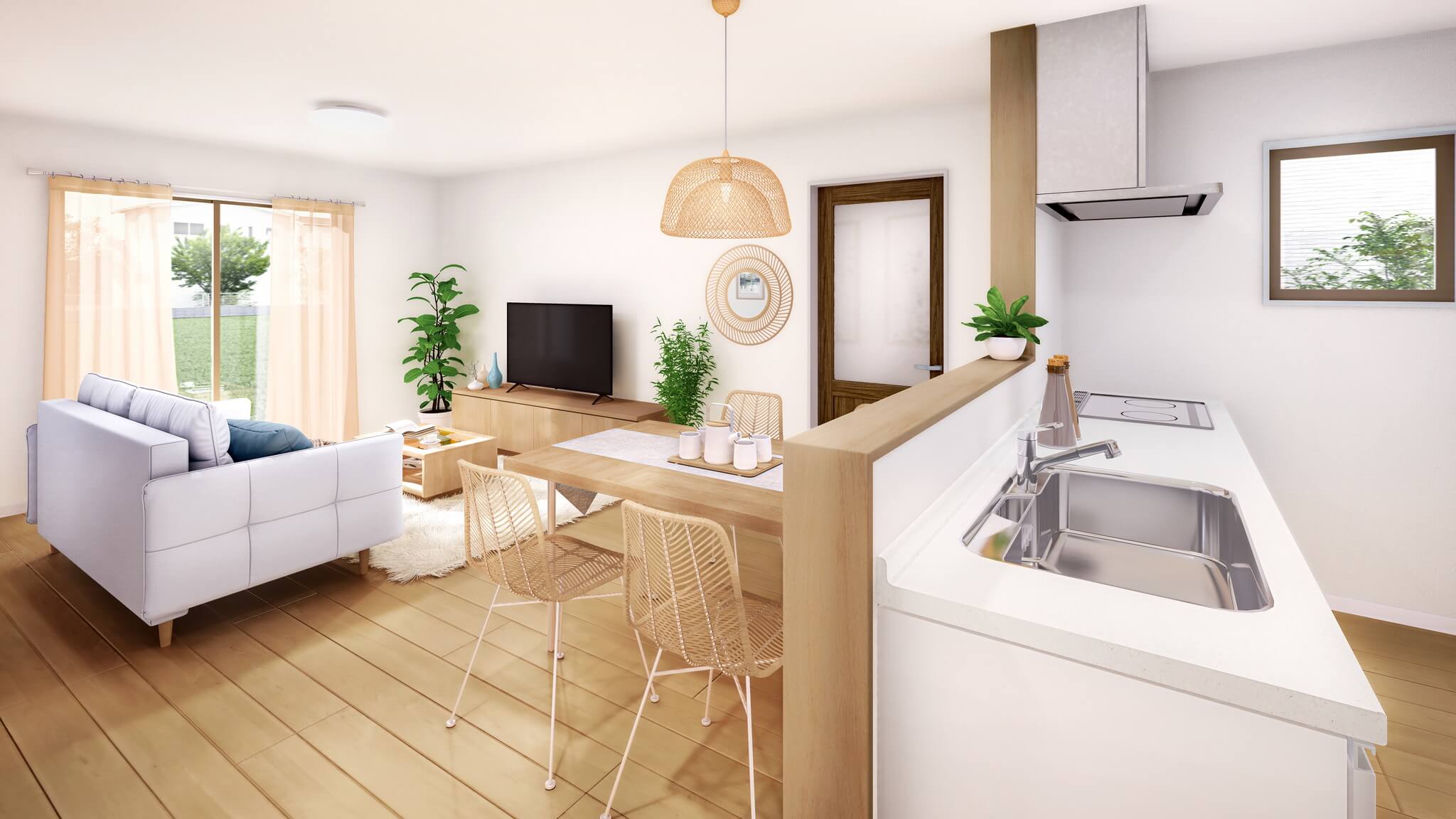 12号地内観パース2